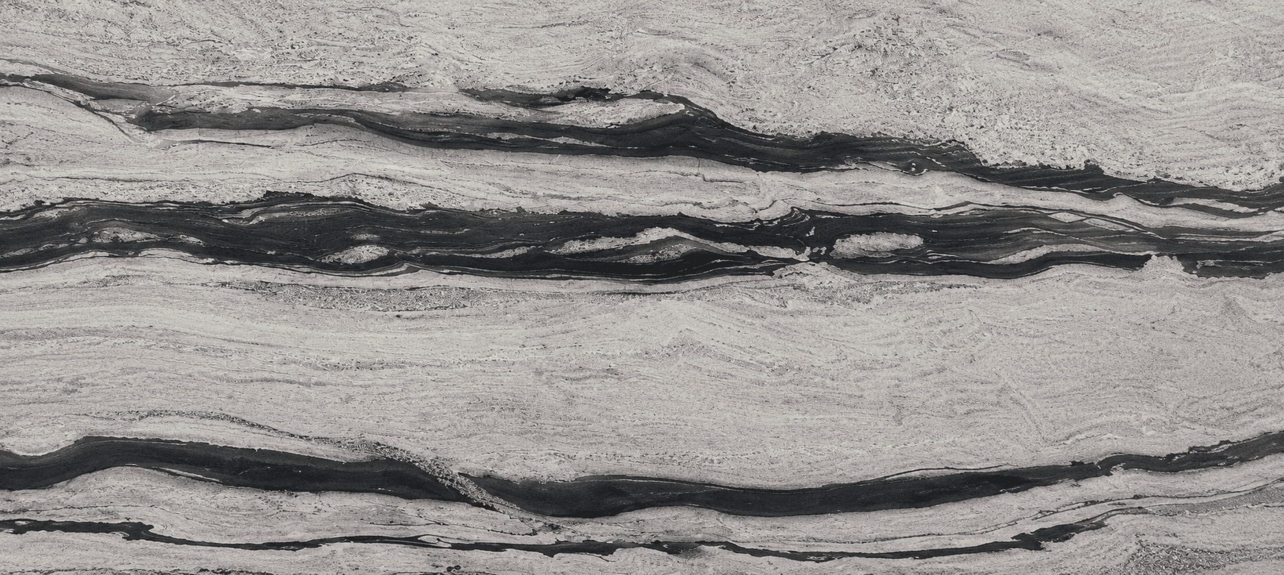 Panda Marble — negras onduladas horizontales